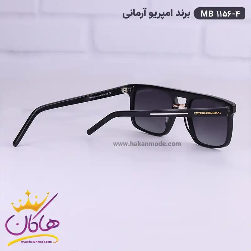 عینک آفتابی امپریو آرمانی زنانه mb1156/4 — تصویر ۵