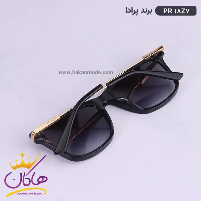 عینک آفتابی پرادا زنانه مدل pr18zv — تصویر ۳