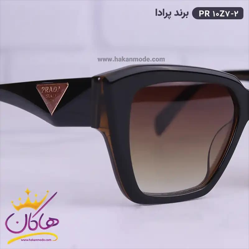 عینک آفتابی پرادا زنانه مدل pr10zv/1 — تصویر ۱۰