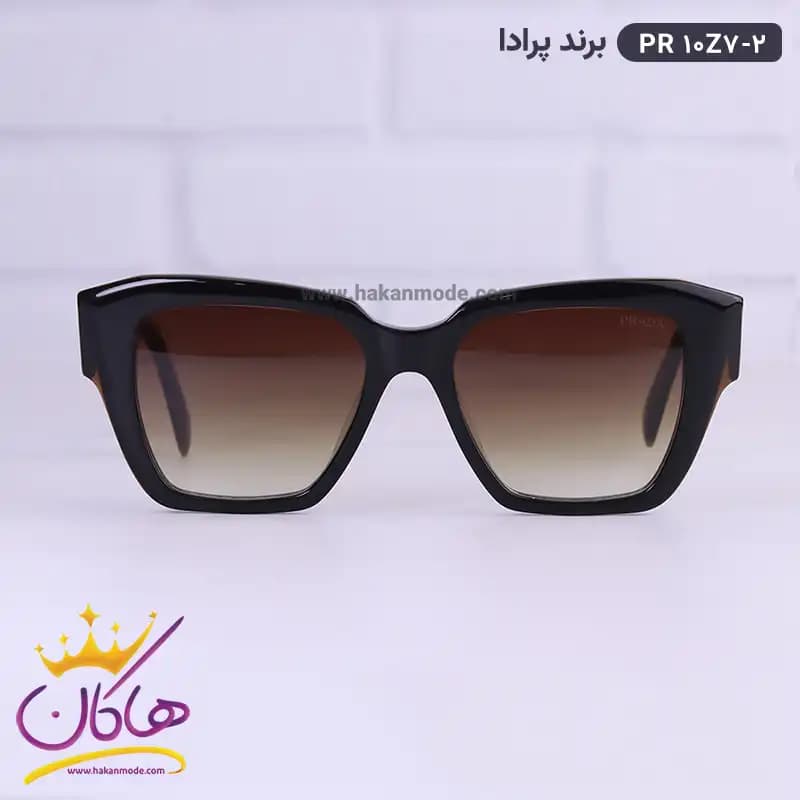 عینک آفتابی پرادا زنانه مدل pr10zv/1 — تصویر ۸