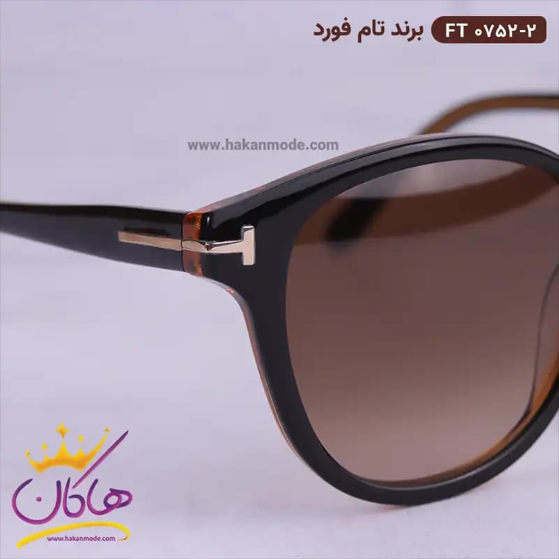 عینک آفتابی تام فورد زنانه ft0752/2 — تصویر ۳
