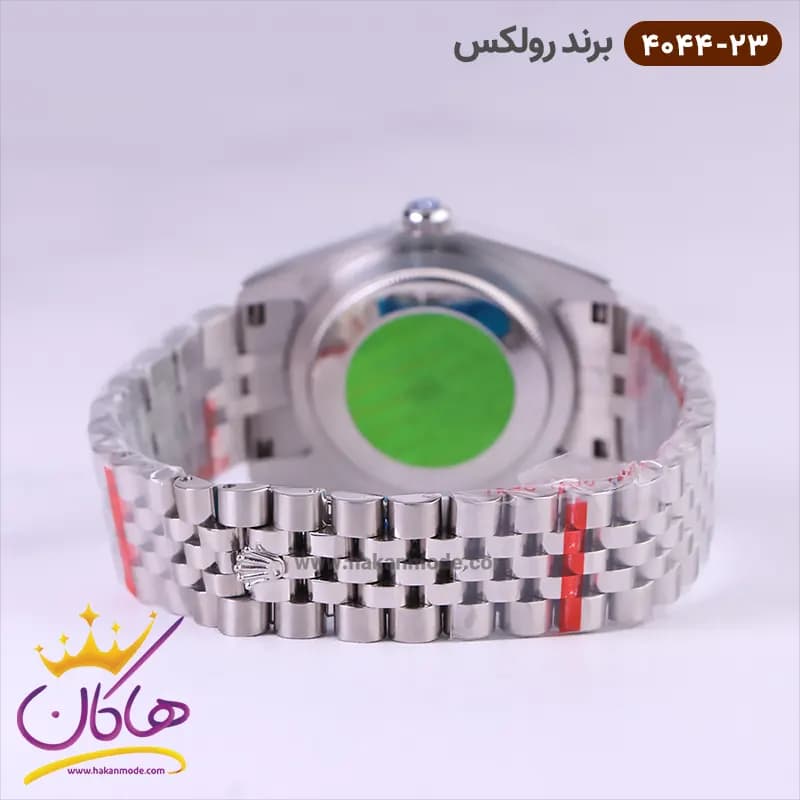 ساعت رولکس مردانه فلزی صفحه آبی 4044/23 — تصویر ۴