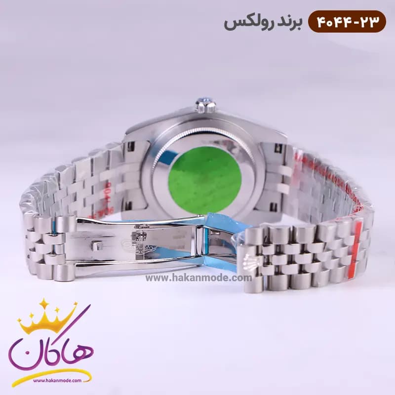 ساعت رولکس مردانه فلزی صفحه آبی 4044/23 — تصویر ۳