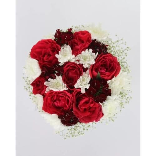 دسته گل عروس سرخ 5440