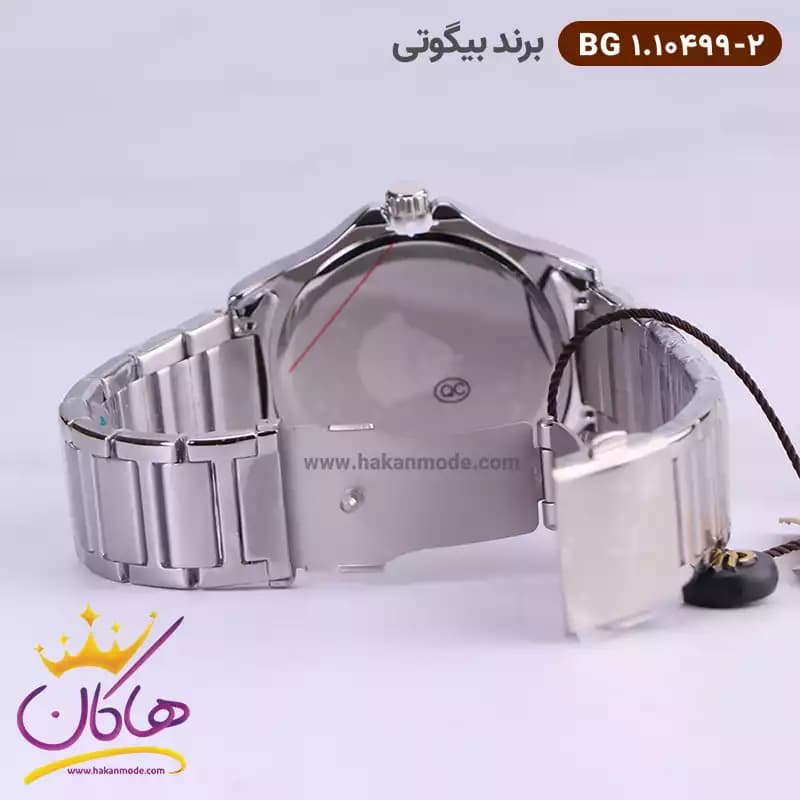 ساعت بیگوتی مردانه فلزی فول تایم سه موتوره کد BG.1.10499-2 — تصویر ۳