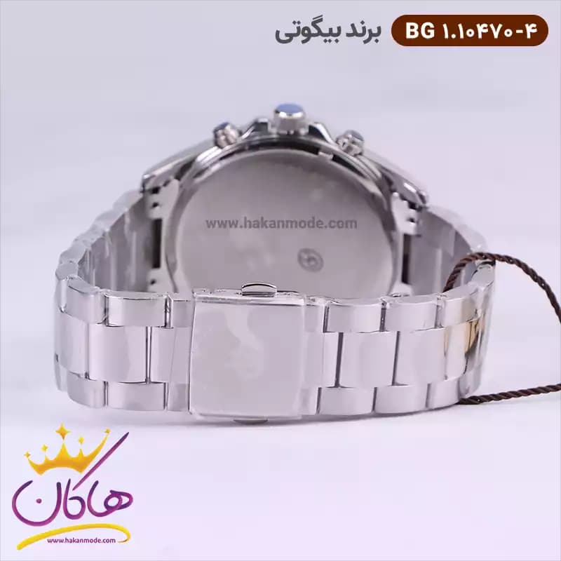 ساعت مچی بیگوتی مردانه فلزی فول تایم کد BG.1.10470-4 — تصویر ۴