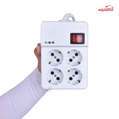 محافظ چهار خانه یخچال ارت دار خیام الکتریک با کابل 5 متری — تصویر ۲