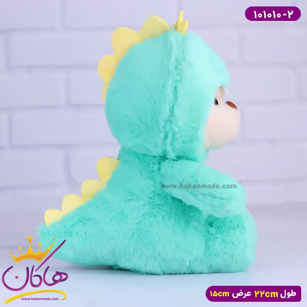 عروسک خرس لباس دایناسوری | 101010/2 — تصویر ۲