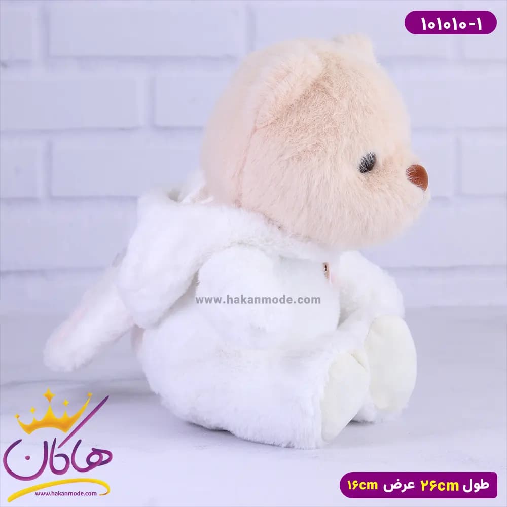 عروسک پولیشی خرس لباس خرگوشی | 101010/1 — تصویر ۳