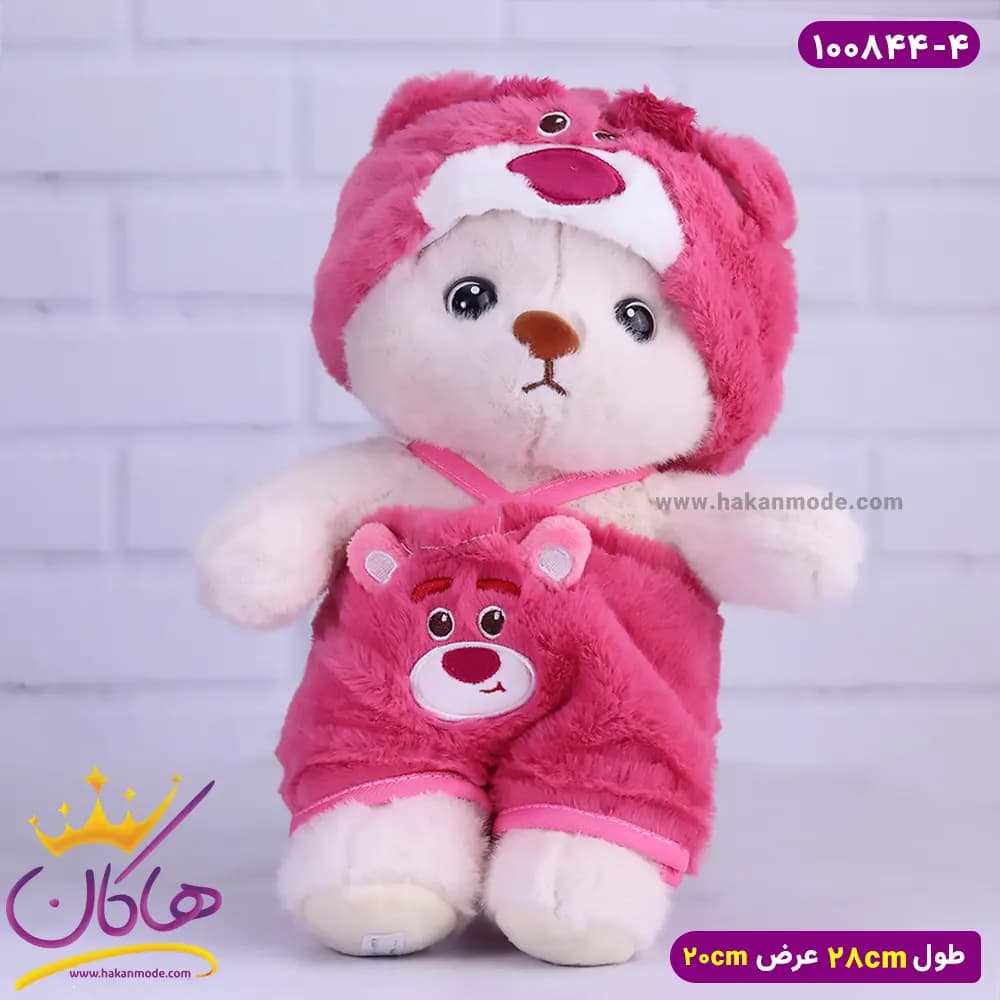 عروسک پولیشی خرس لباس لوتسو | 100844/4