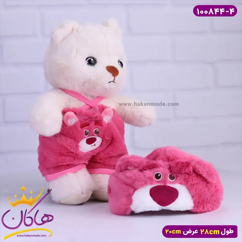 عروسک پولیشی خرس لباس لوتسو | 100844/4 — تصویر ۲