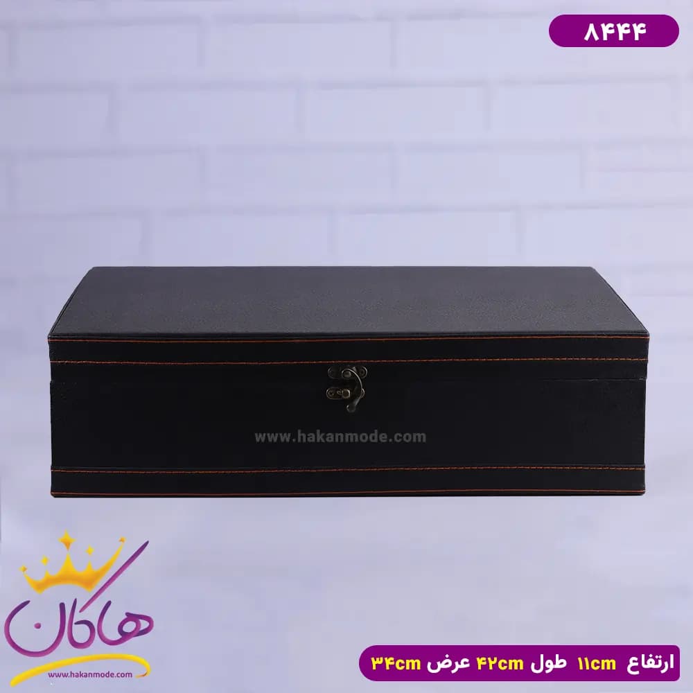 جعبه هدیه قفل دار چرمی 8444