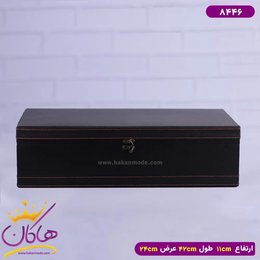 جعبه هدیه چرمی قفل دار 5446