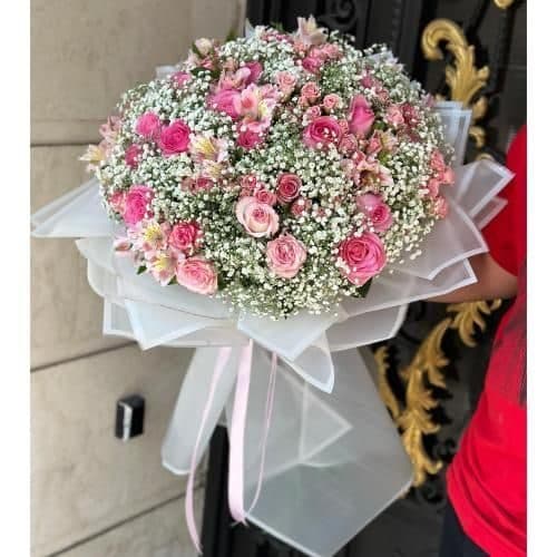 سفارش دسته گل و کادو برای کارگر بارانداز t3237