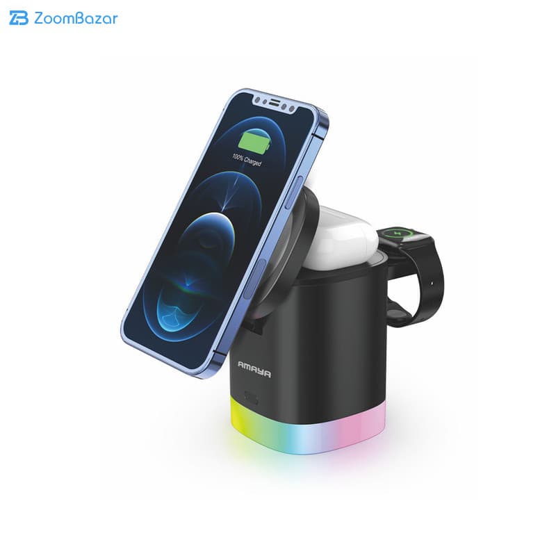 شارژر بی سیم آمایا مدل AWC-02 — تصویر ۳