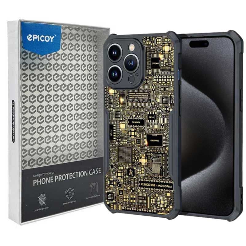 قاب اپیکوی مدل Xundd Gold مناسب برای گوشی موبایل اپل iPhone 15 Pro Max
