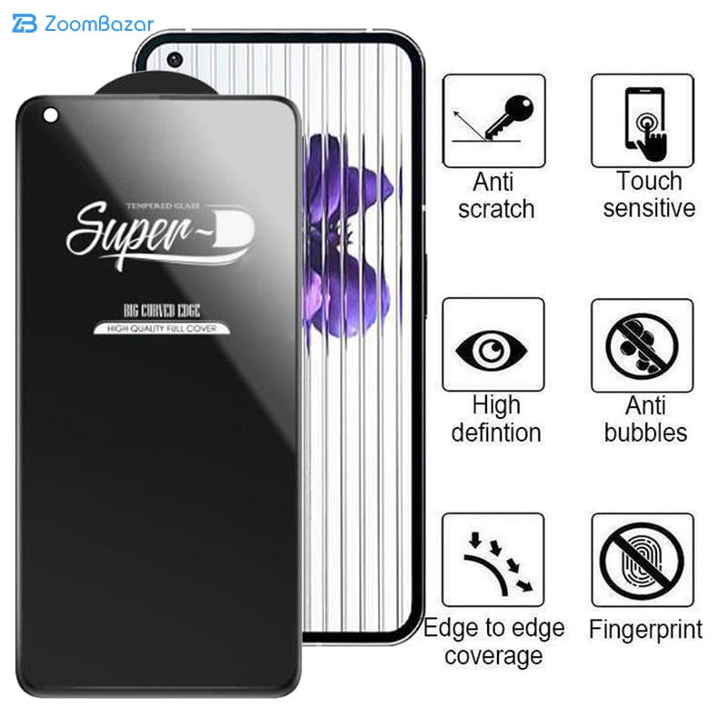 گلس اپیکوی مدل Super 5D مناسب برای گوشی موبایل ناتینگ Nothing Phone 1 — تصویر ۴