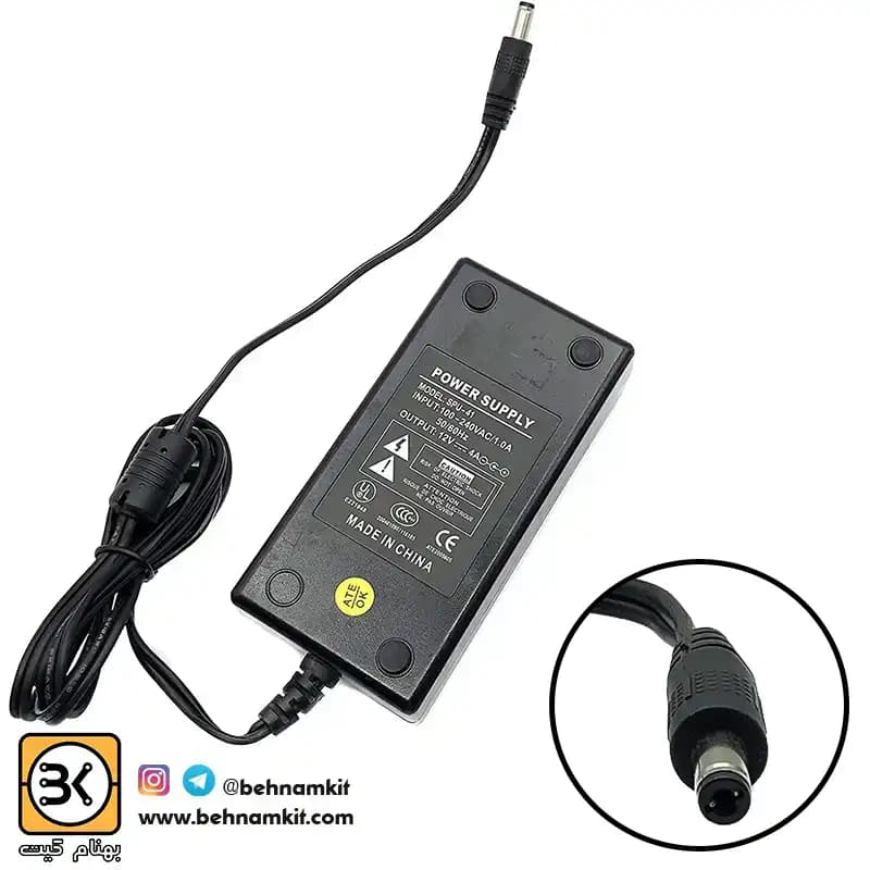 ادابتور سویچینگ ADAPTER 12v DC 4A