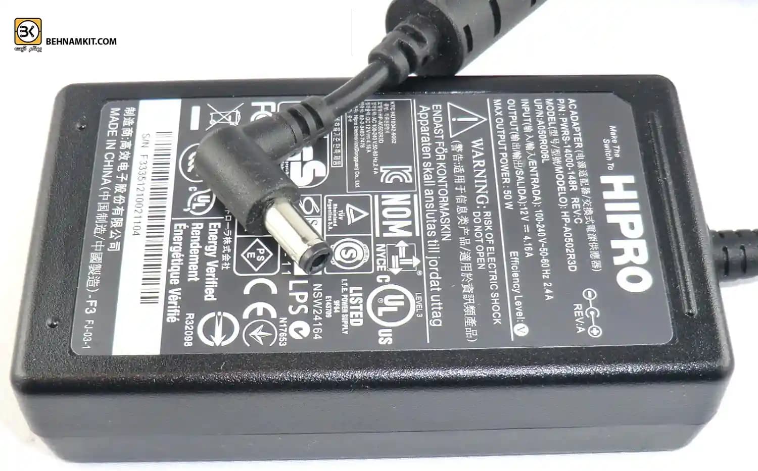 ادابتور سویچینگ ADAPTER 12v DC 4.16A — تصویر ۲