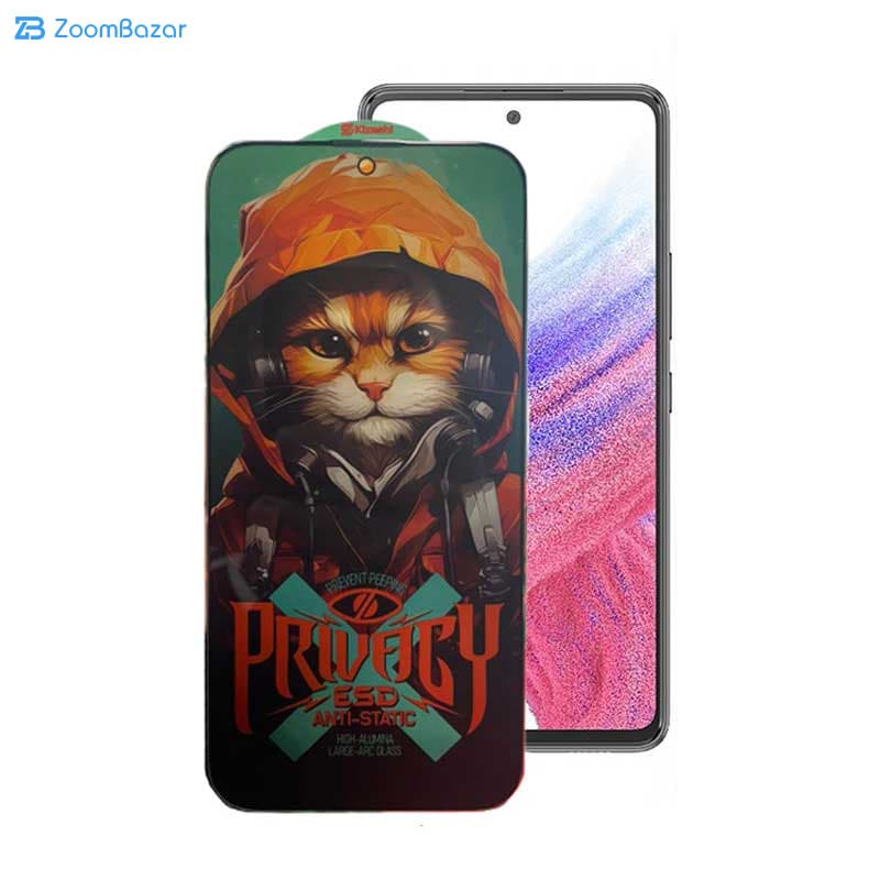 گلس اپیکوی مدل Hoodie Cat مناسب برای گوشی موبایل سامسونگ Galaxy A53 5G/A52s 5G/A52 5G/A51 — تصویر ۳