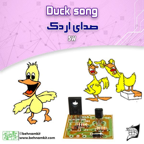 کیت صدای اردک، 5 وات