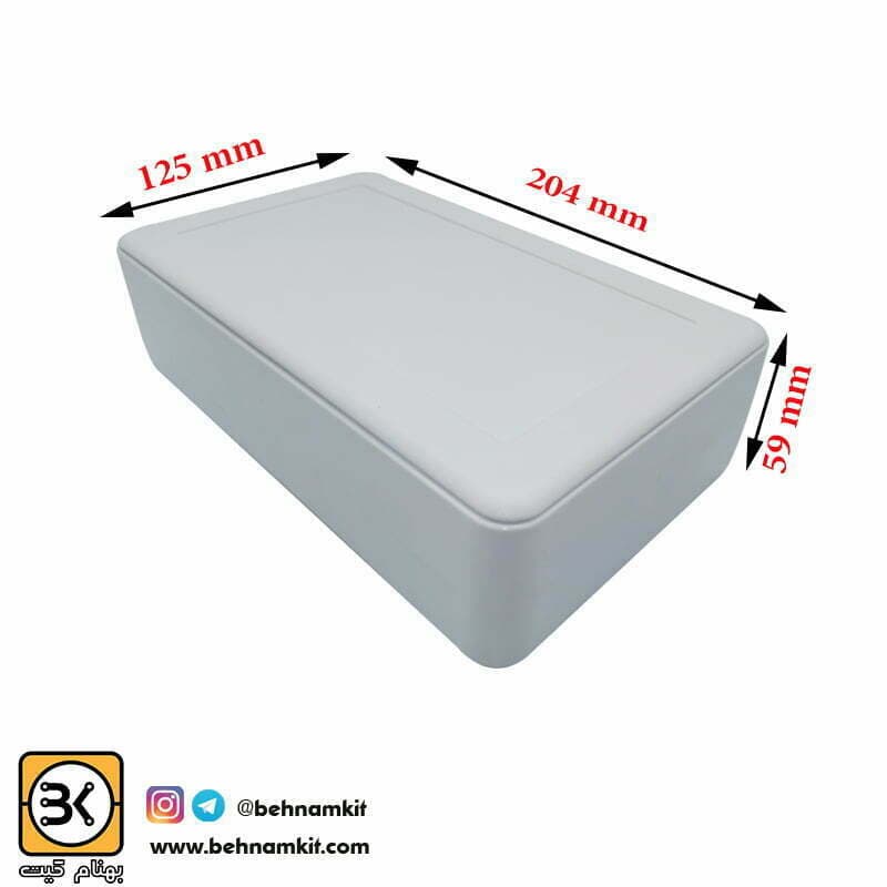 جعبه سه تکه s: 20 × 12 x 5 Cm سفید