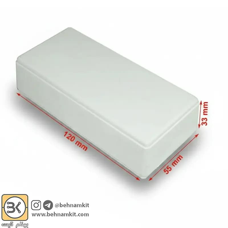 جعبه فشاری 5*12 سفید — تصویر ۲