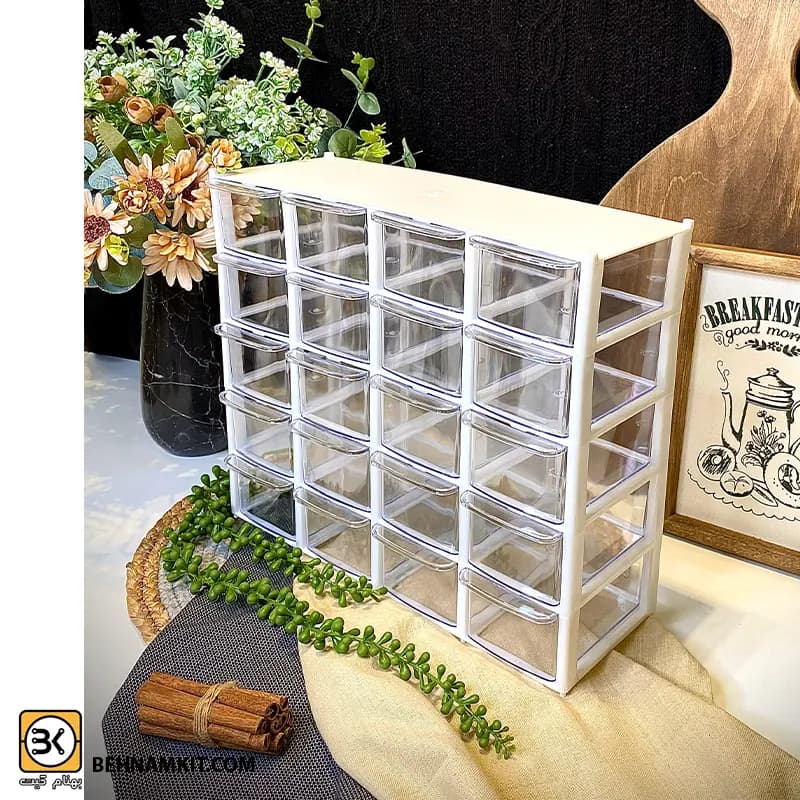 جعبه ابزار 20 خانه متوسط / جدید ((مگازین))