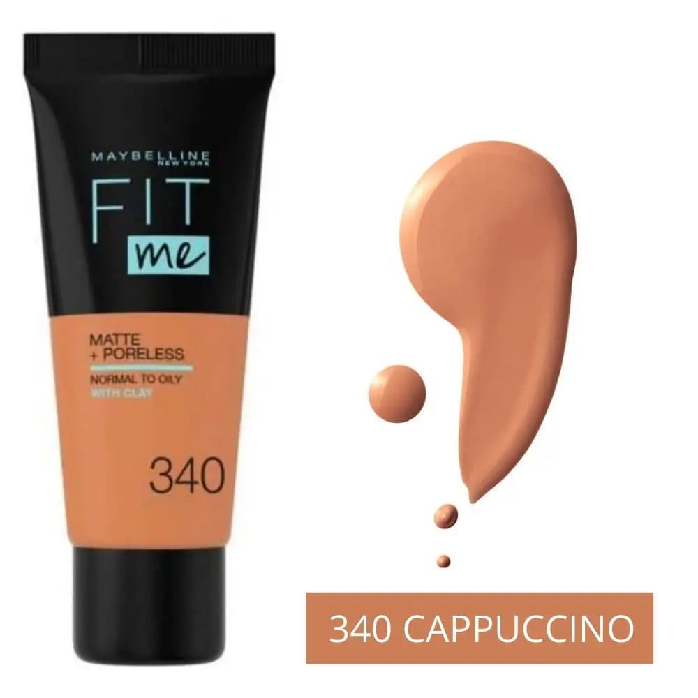 اوتلت کرم پودر میبلین مدل Fit Me شماره 340