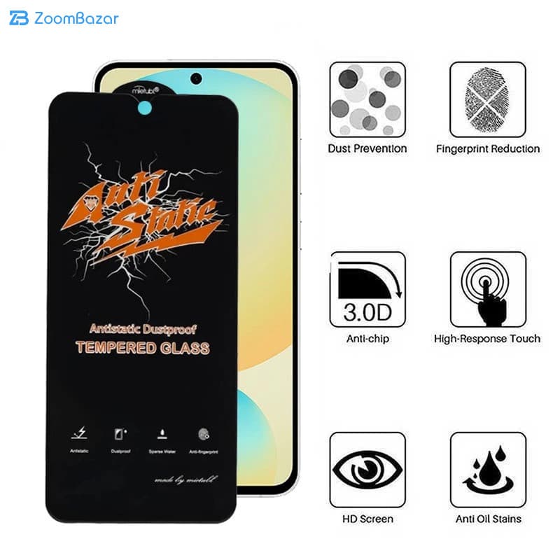 گلس اپیکوی مدل AntiStatic DustProof مناسب برای گوشی موبایل سامسونگ Galaxy S24 Fe — تصویر ۳
