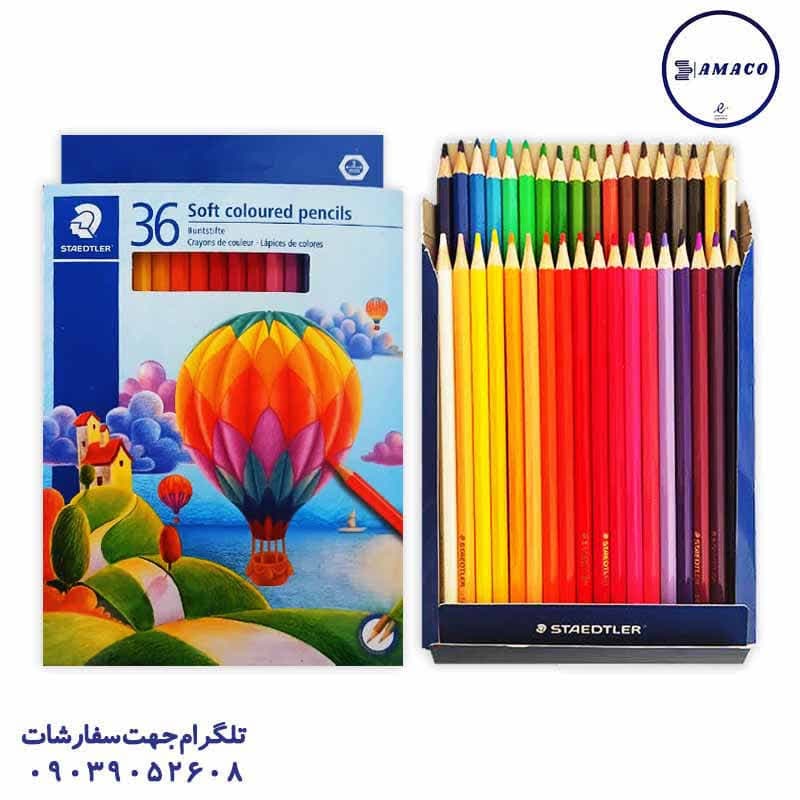 استدلر – مداد رنگی 36 مقوا