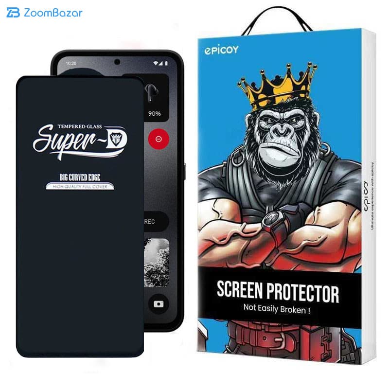 گلس اپیکوی مدل Super 5D مناسب برای گوشی موبایل ناتینگ فون CMF 1 — تصویر ۲