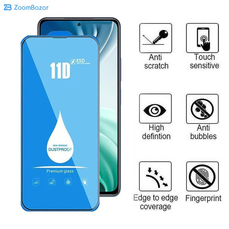گلس اپیکوی مدل Blue ESD مناسب برای گوشی موبایل شیائومی Mi 11i/ Mi 10i / Mi 11X/ Mi 11X Pro/ 11i/ 11i HyperCharge 5G — تصویر ۶