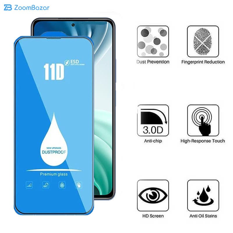 گلس اپیکوی مدل Blue ESD مناسب برای گوشی موبایل شیائومی Mi 11i/ Mi 10i / Mi 11X/ Mi 11X Pro/ 11i/ 11i HyperCharge 5G — تصویر ۴