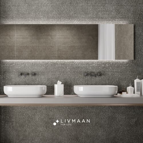 سرامیک 120*60 مات استریا استون 8149 مرجان — تصویر ۲