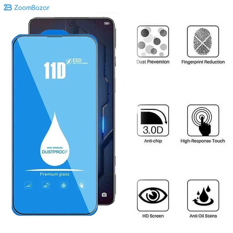 گلس اپیکوی مدل Blue ESD مناسب برای گوشی موبایل شیائومی Black Shark 5 Pro/5/4 Pro/4/3/3S — تصویر ۴