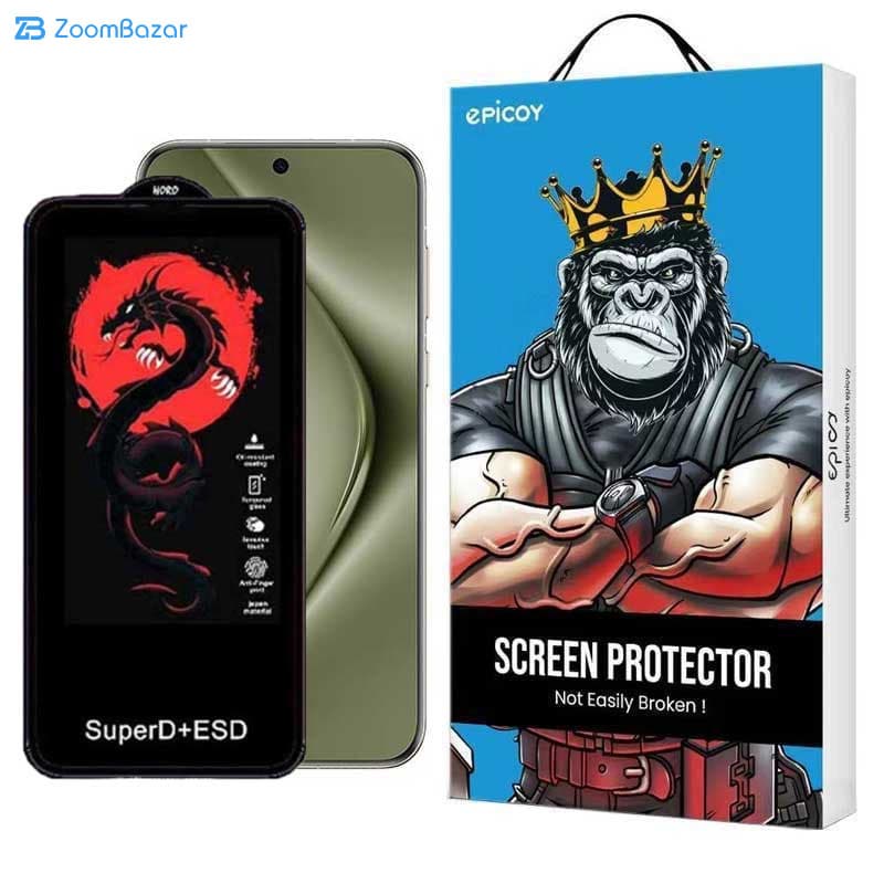 گلس اپیکوی مدل Dragon ESD مناسب برای گوشی موبایل هوآوی Pura 70 Pro/ Pura 70 Ultra / Nova 12S/ Nova 12i — تصویر ۲