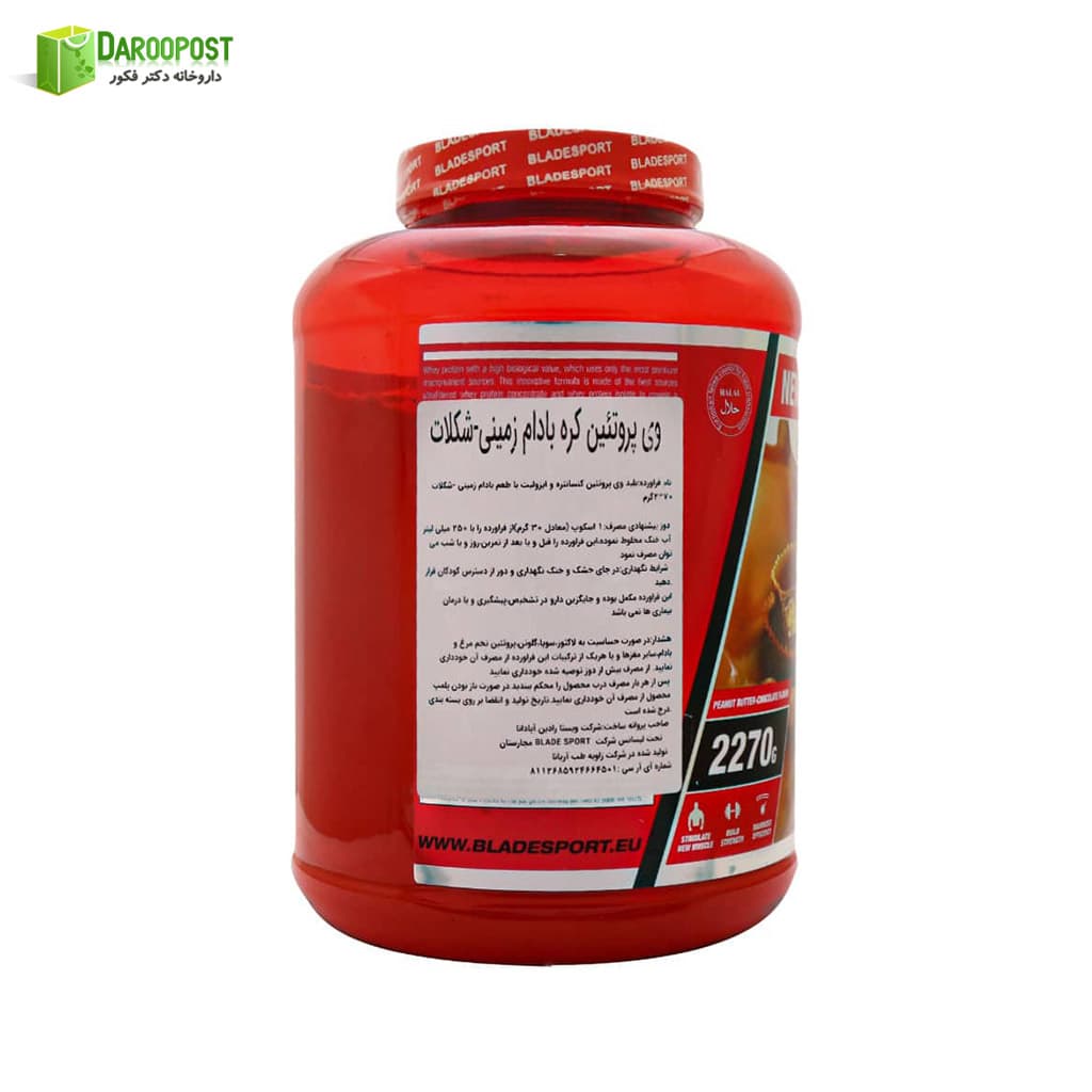 پودر پروتئین وی 2270 گرمی بلید اسپرت — تصویر ۲