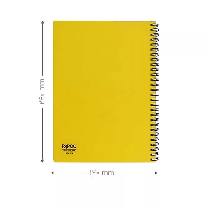 دفتر زبان 100 برگ پاپکو کد NB-604E — تصویر ۳