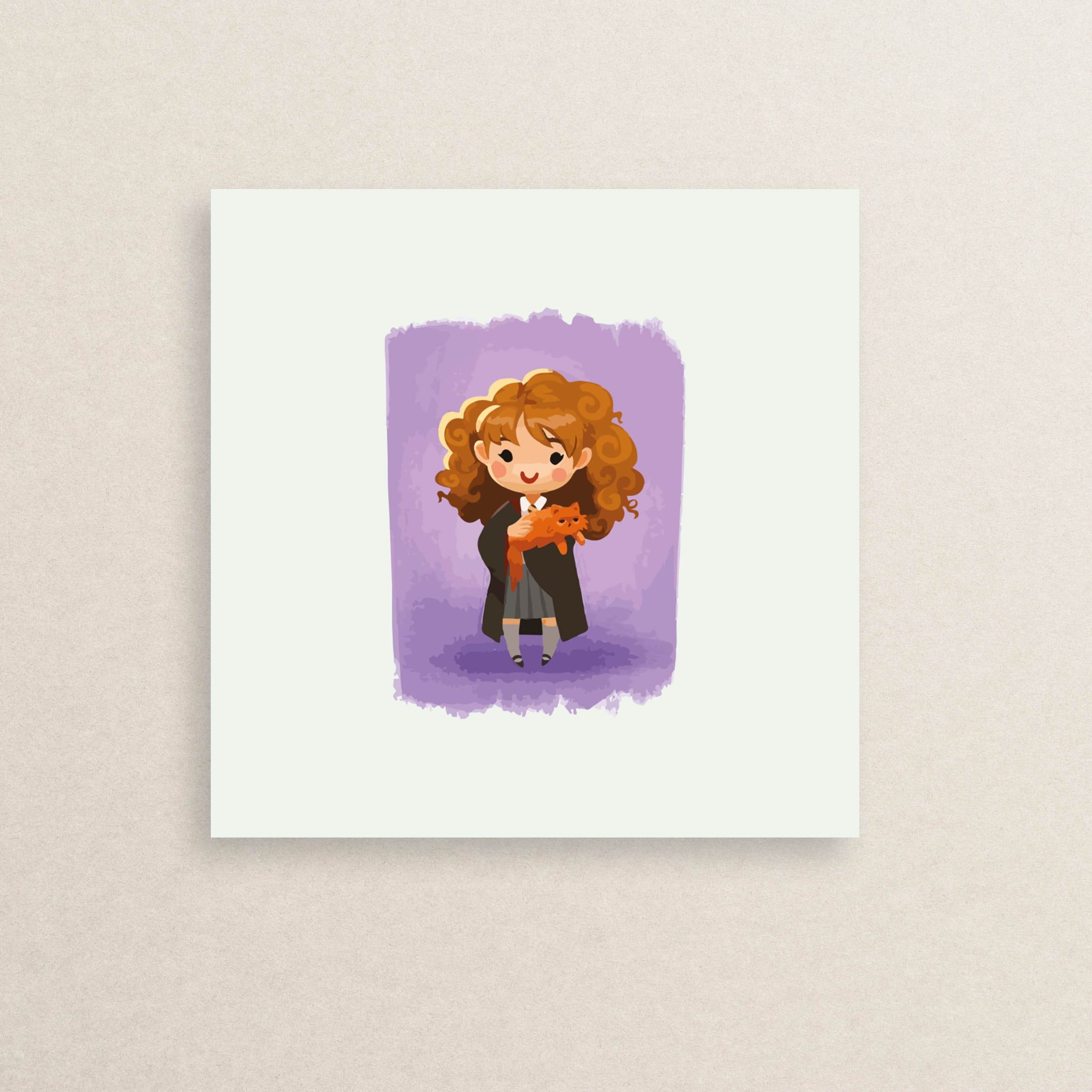استیکر هرماینی- هری پاتر 01 |Hermione- Harry Potter sticker 01