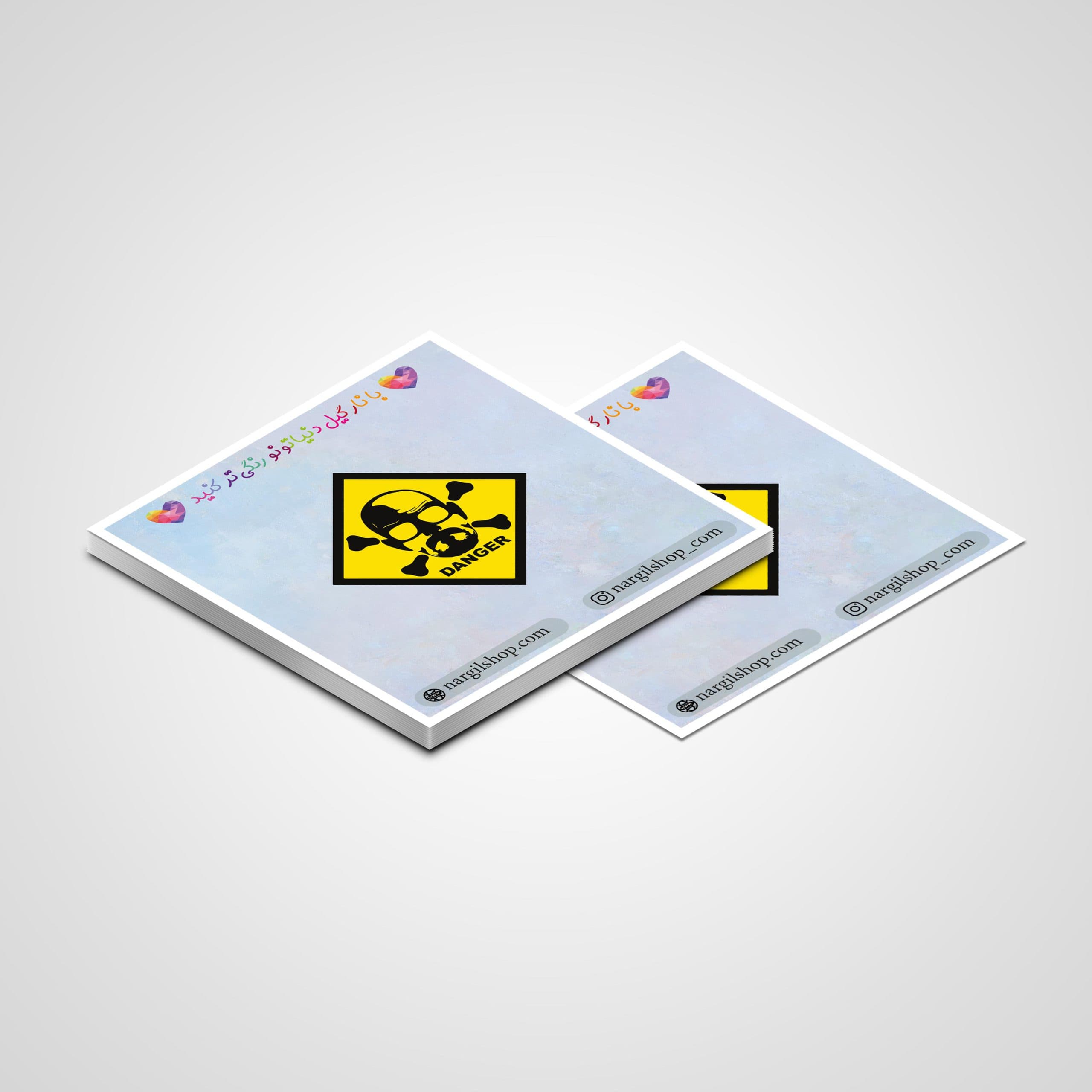 استیکر هایزنبرگ بریکینگ بد 01 | Breaking bad Heisenberg sticker 01 — تصویر ۲