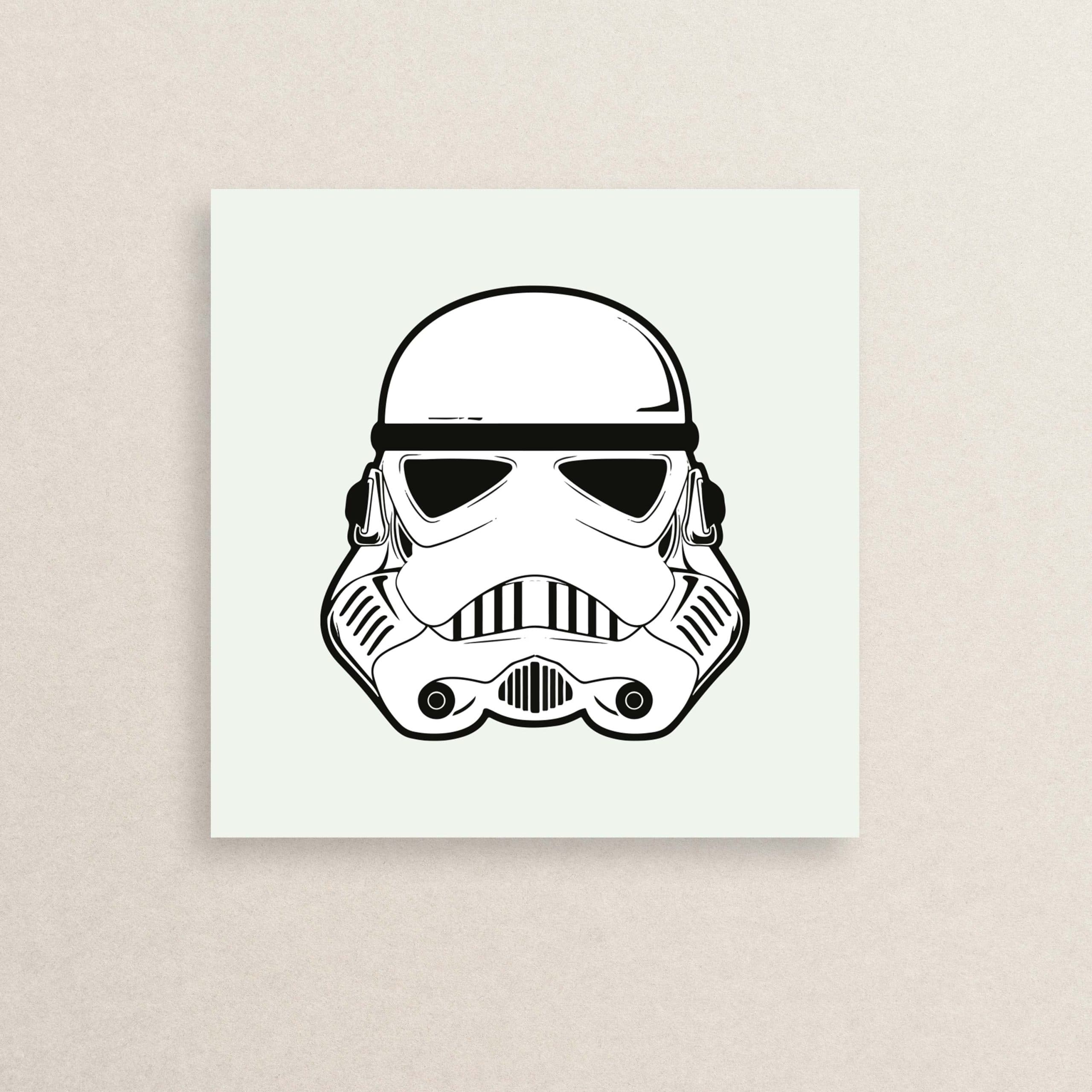 استیکر سرباز کلون جنگ ستارگان 01 | The StarWars Clone trooper sticker 01