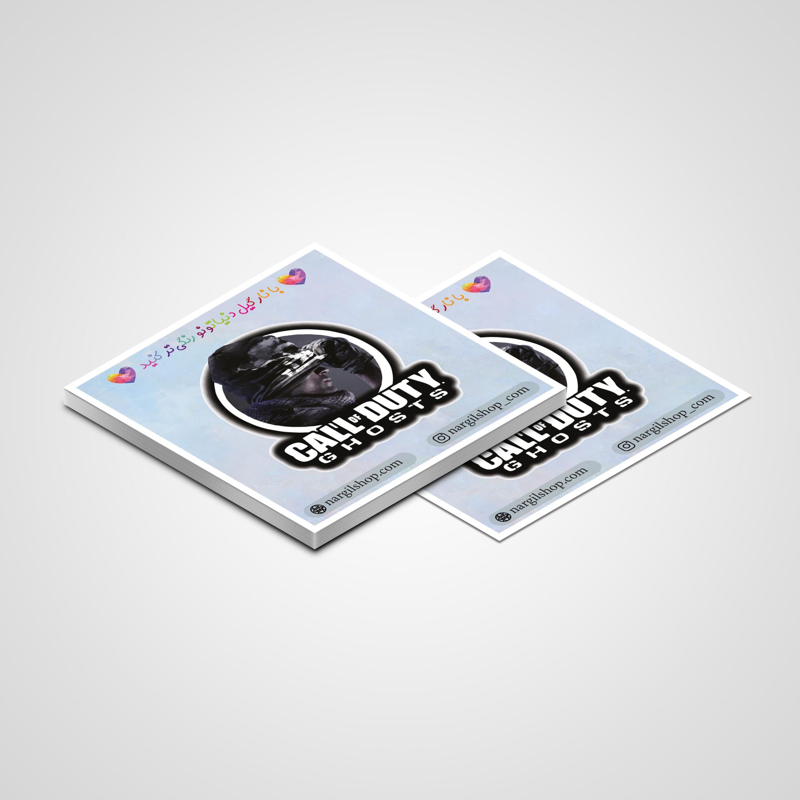 استیکر بازی ندای وظیفه 01 | Call of Duty game sticker 01 — تصویر ۲