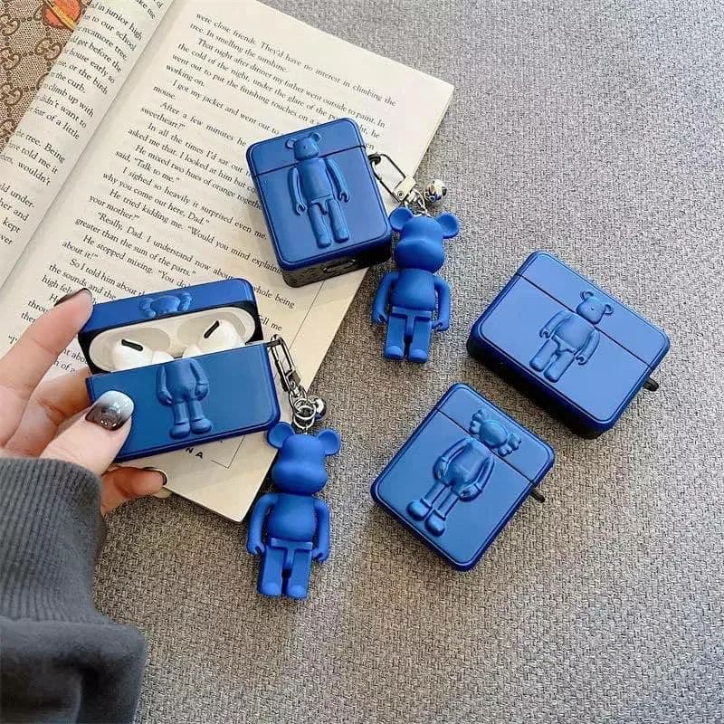 قاب kaws robo آبی کاربنی (آیفون سامسونگ شیائومی) — تصویر ۴