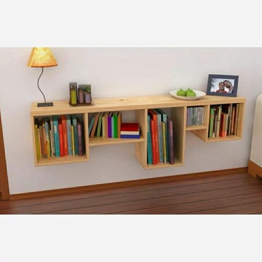 کتابخانه چوبی خوش طرح مبلمان اورلین مدل 964522