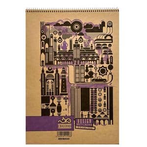 دفتر طراحی 60 برگ برکه سایز A3 کد 6303 — تصویر ۴