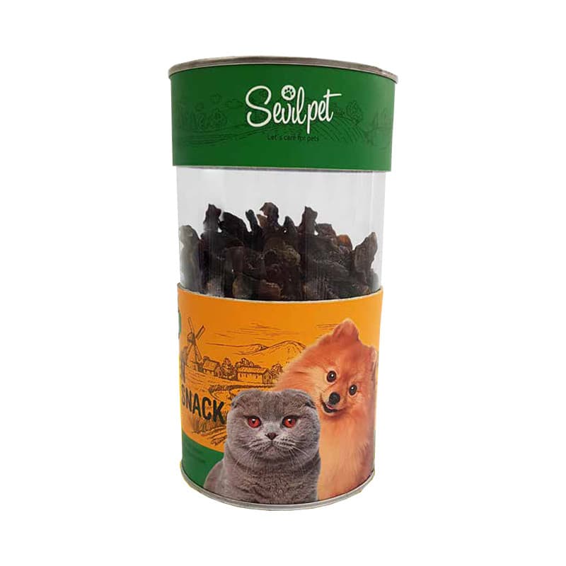 تشویقی سگ و گربه سویل پت مدل Chicken Heart Snack وزن 80 گرم — تصویر ۲