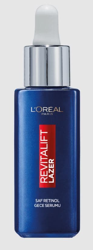 سرم شب رتینول خالص رویتالیفتRevitalift Laser Pure Retinol لورال پاریس — تصویر ۲