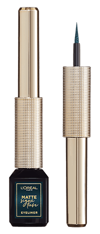 خط چشم مات سیگنیچر Matte Signature Eyeliner 04 Emeraudeلورال پاریس — تصویر ۳