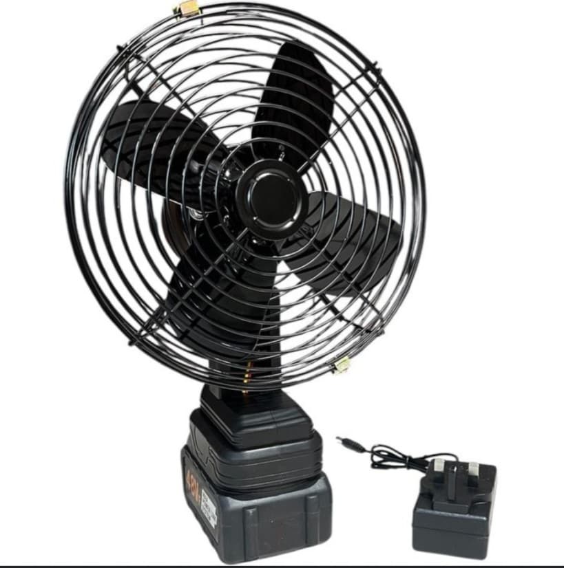 پنکه شارژی بدنه فلزی باطری 48 ولت مدل FAN LITHIUM — تصویر ۲